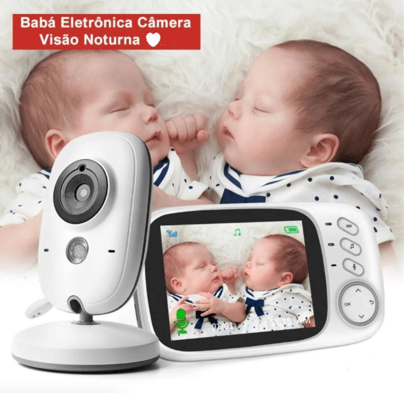 Monitor de Bebê - Babá Eletrônica 5 em 1